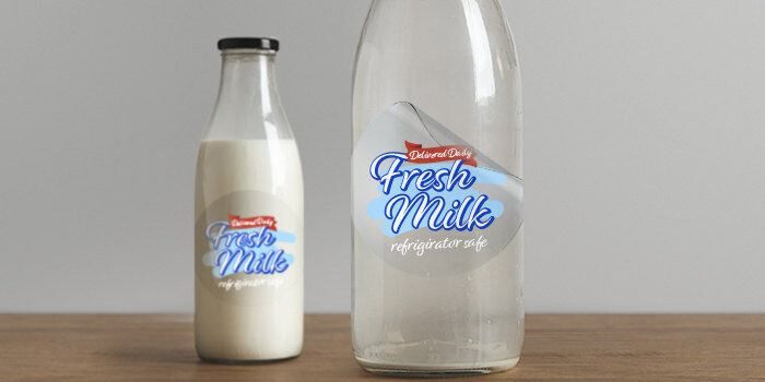 Custom Milk Jug Labels