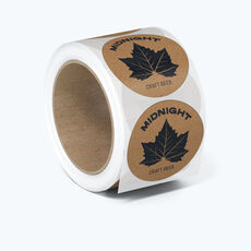 Kraft Roll Labels