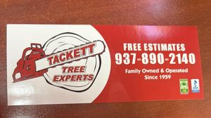 Tackett Tree Experts promotional stickers-turned out great!
