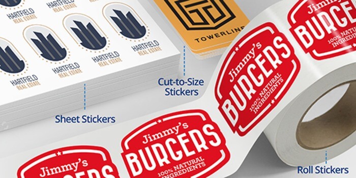 Custom Stickers Customizable Cut To Size And Rolls Printrunner Custom Stickers Customizable